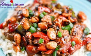Món ngon cuối tuần, Cách làm gà xào kiểu Thái cực kỳ hấp dẫn