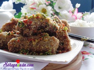 Món rang, Hướng dẫn làm sườn non rang thính cực ngon lạ miệng