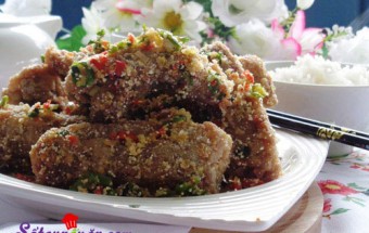 Món rang, Hướng dẫn làm sườn non rang thính cực ngon lạ miệng