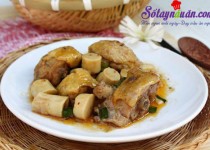 Cách làm thịt gà kho măng cực ngon