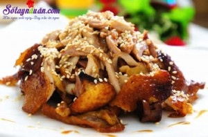 Món nhậu, Hướng dẫn làm gà nướng mè siêu hấp dẫn bằng nồi cơm điện kết quả