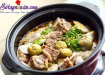 Hướng dẫn làm món thịt vịt om sấu ngon tuyệt vời ông mặt trời