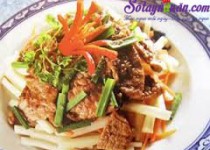 Cách làm ngó sen xào ngon đúng điệu