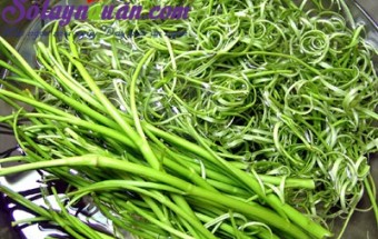 Nấu ăn món ngon mỗi ngày với Giấm, Hướng dẫn nộm rau muống giòn ngon miễn chê 0