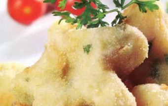 Nấu ăn món ngon mỗi ngày với Bột chiên xù, Cách làm khoai tây chiên thịt heo giòn ngon khó cưỡng