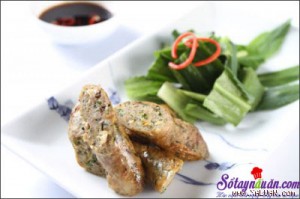Món ăn Việt Nam, Cách làm dồi ếch chiên thơm ngon hấp dẫn