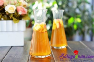 Đồ uống, Cách nấu trà trái cây thơm mát