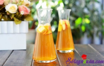 Nấu ăn món ngon mỗi ngày với Dứa, Cách nấu trà trái cây thơm mát