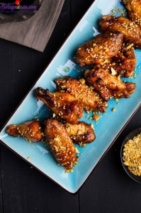 Món ngon cuối tuần, cách làm cánh gà nướng hàn quốc 10