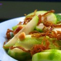 Ấm bụng với bánh đúc thịt ngon ngất ngây, cách làm cóc dầm bò khô 6