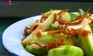 Món ngon cuối tuần, cách làm cóc dầm bò khô 6