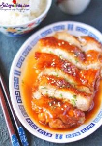 Món ngon cuối tuần, cách làm gà chiên xì dầu 5