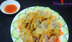 Món ngon cuối tuần, cách làm há cảo chiên 8