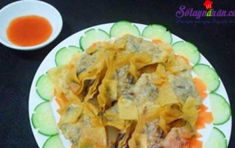 Nấu ăn món ngon mỗi ngày với Mộc nhĩ, cách làm há cảo chiên 8