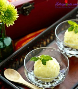 Món ngon cuối tuần, cách làm kem dứa 1