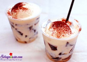 Món ngon cuối tuần, cách làm kem thạch 5