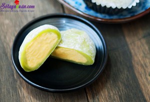 Món ngon cuối tuần, cách làm bánh mochi nhân kem 7