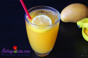 Đồ uống, Chào hè cùng nước chanh xoài tươi ngon, mát lạnh 3