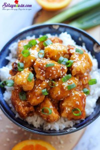 Món ngon cuối tuần, công thức gà sốt cam chua ngọt ngon mê mẩn 7
