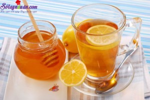 Món ngon cuối tuần, công thức pha nước chanh mật ong 1