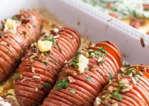 Hướng dẫn làm khoai nướng hasselback Thuỵ Điển lạ miệng