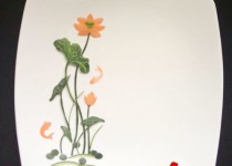 Mẹo trang trí đĩa ăn hình hoa sen đẹp mắt