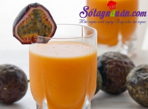 Đồ uống, Cách làm siro chanh dây thơm mát cho cả nhà