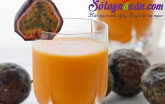 Nấu ăn món ngon mỗi ngày với Chanh dây, Cách làm siro chanh dây thơm mát cho cả nhà