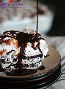 Món ngon cuối tuần, Cách làm bánh kem oreo ngon không cần lò nướng 3