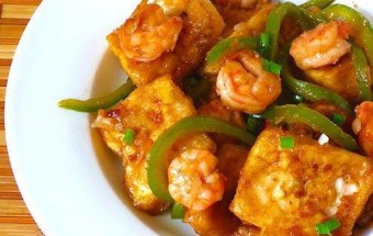 Nấu ăn món ngon mỗi ngày với Tôm, Hướng dẫn làm tôm xào đậu phụ đơn giản mà ngon