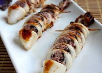 Hướng dẫn làm mực nhồi thịt nướng thơm nức mũi