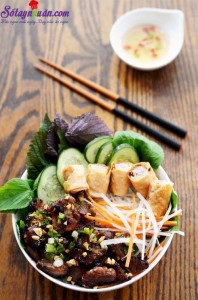 Món ngon cuối tuần, Cách làm bún thịt nướng ngon chảy nước miếng