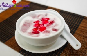Món ăn Việt Nam, Hướng dẫn cách nấu chè củ năng nước cốt dừa kiểu Thái