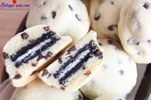 Món ăn miền Trung, Cách làm bánh xốp nhân oreo độc đáo 7