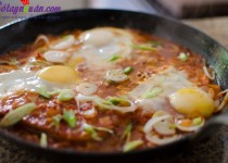 Cách làm đậu phụ rán trứng kiểu Hàn chua cay tuyệt ngon