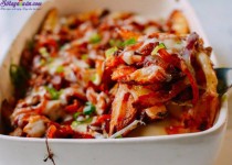 Cách làm kim chi nướng pho mát,khoai tây lạ mà ngon