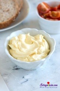 Món ngon cuối tuần, cách làm mayonnaise tại nhà 4