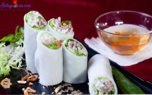 Món ăn miền Trung, cách làm phở cuốn 4