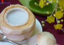 Cách làm thạch dừa xiêm thơm mát cho ngày hè