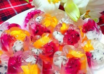Cách làm thạch hoa quả ngọt mát cho ngày hè nắng nóng