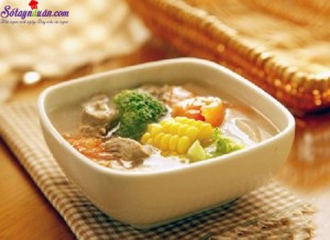 Món ngon cuối tuần, cách làm thịt bò hầm rau củ 7