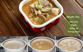 Loại khác, cách nấu canh ngao đậu phụ