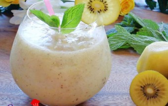 Làm sinh tố, Công thức làm sinh tố kiwi đẹp da, ngon bổ dưỡng chào hè 3