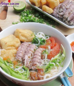 Món ăn miền Trung, Hướng dẫn cách nấu bún bề bề ngon tại nhà