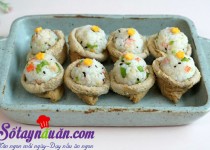 Hướng dẫn làm sushi đậu hũ chiên kiểu Hàn lạ miệng