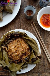 Món ngon cuối tuần, Hướng dẫn làm xôi gà lá sen ngon tuyệt hảo kết quả