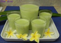 Cách làm sữa đậu xanh nước dừa thơm ngon hấp dẫn