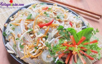 Nấu ăn món ngon mỗi ngày với Nước mắm, nộm sứa tai heo