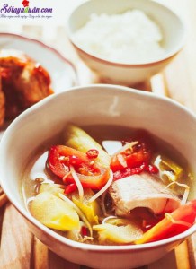 Cách nấu canh, Bí quyết nấu canh chua cá lóc thơm ngon tròn vị 6