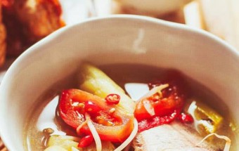 Nấu ăn món ngon mỗi ngày với Hành tím, Bí quyết nấu canh chua cá lóc thơm ngon tròn vị 6